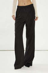 Black Wide leg Trousers