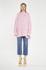 Candy-Pink Oversized-Jumper