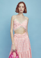 Mae Co-ord Lace Trim Bralet