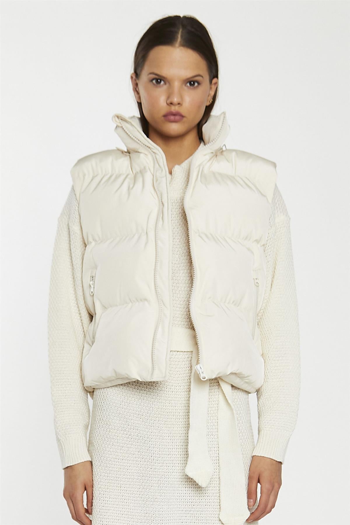 Cream Puffer -Gilet