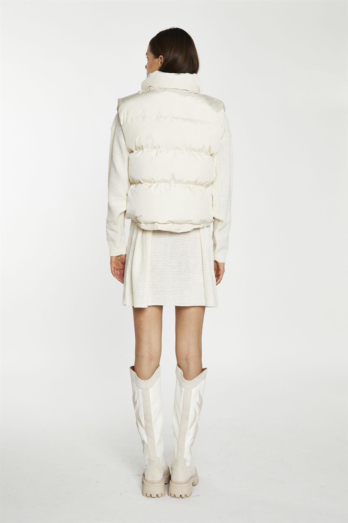 Cream Puffer -Gilet