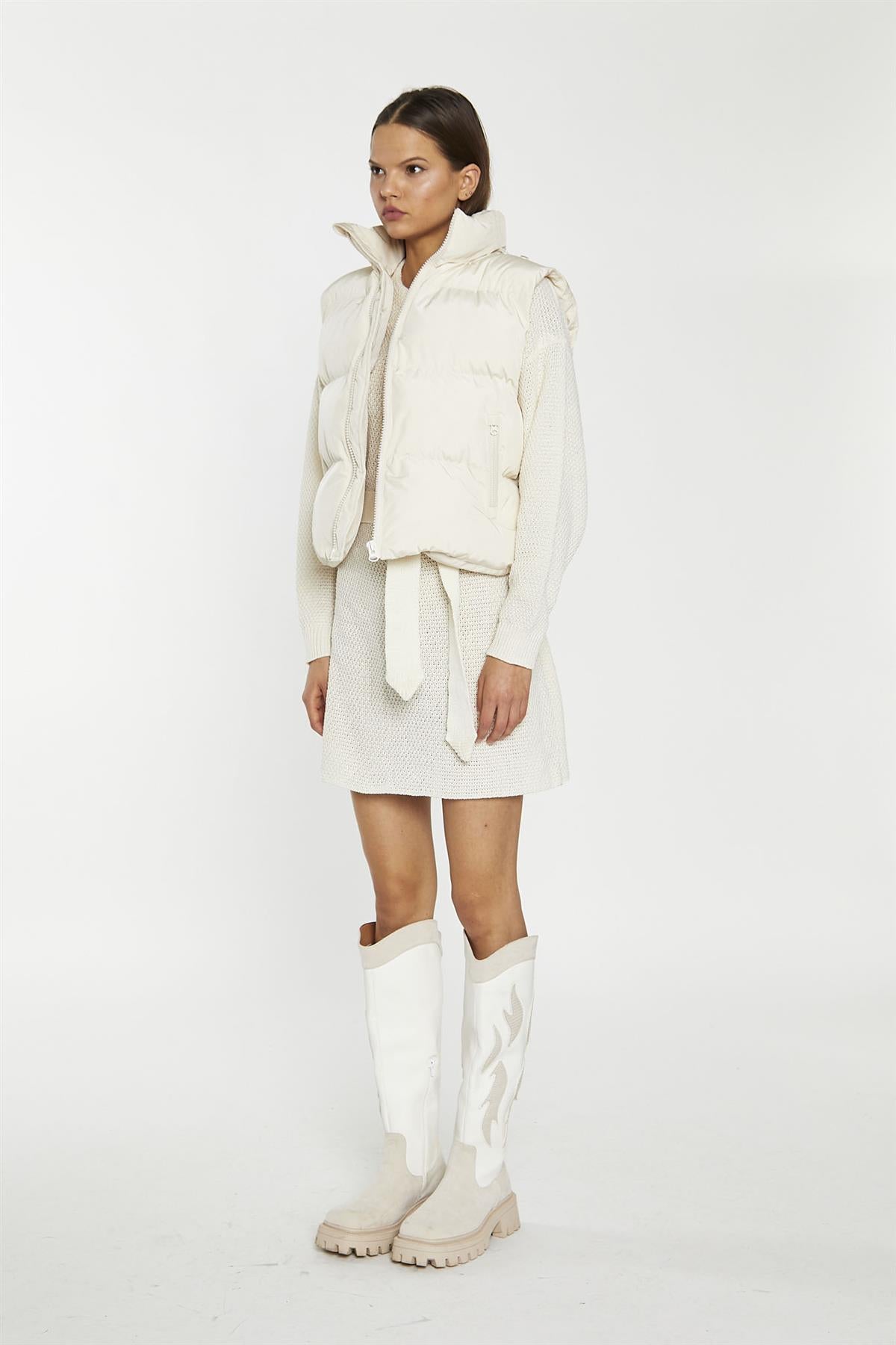 Cream Puffer -Gilet