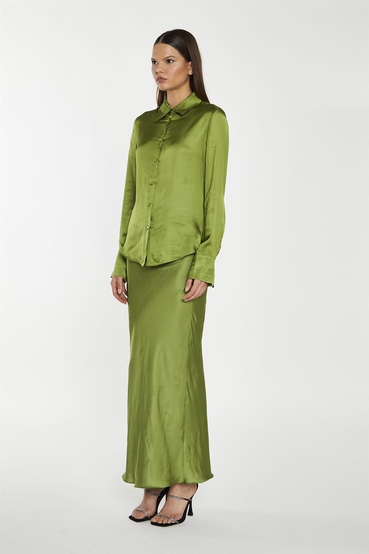 Dark-Apple Green Classic -Shirt