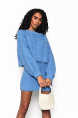 Heritage Blue Knit Jumper